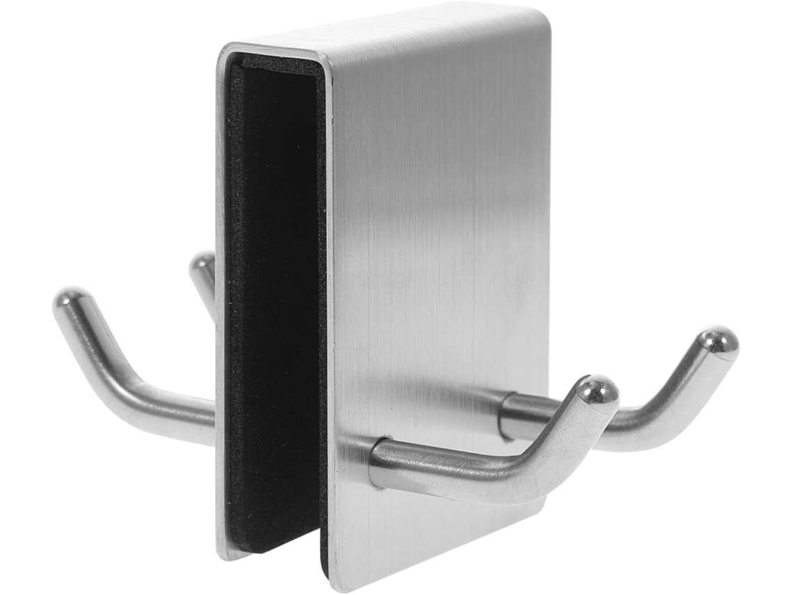Gancho Duplo Removível E Antiderrapante Para Porta De Banheiro Amosfun