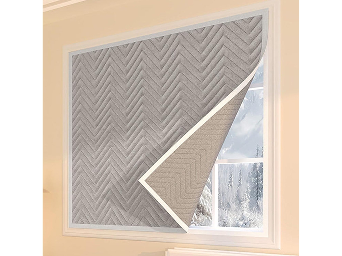 Película Isolante Térmica para Janelas Transparente Vedação no Inverno S/MARCA