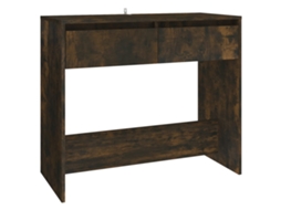 Console Table, Console Tables Vidaxl Marrom Madeira Processada (n/a)