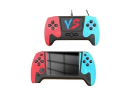 Console de Jogos Retrô Portátil com 500 Integrados, Tela 3,5" e Saída para Tv, a Dultos Crianças. GOKOCO
