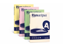 Papel FAVINI Rismacqua para impressora jato de tinta A4 210X297 Mm 125 folhas azul