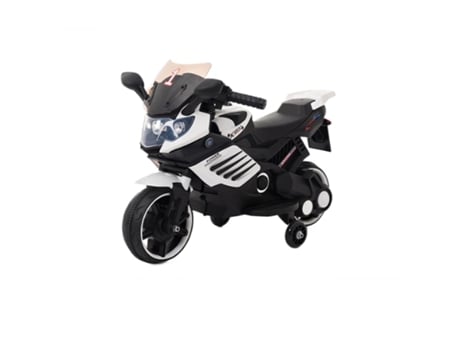 Moto Eléctrica para Crianças Sportbike Branco 6V 1-3 Anos KIDDOCRUISER