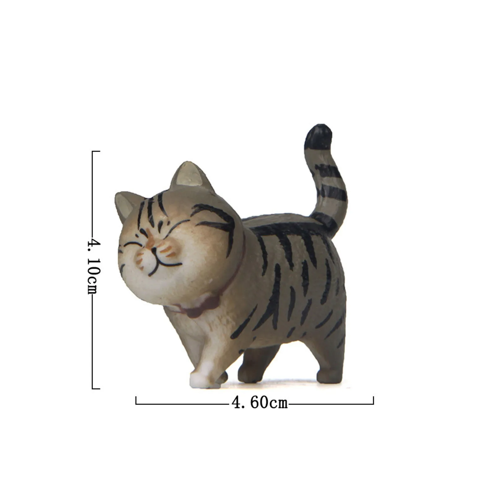 Enfeites de Decoração para Casa da Série Cute Kitten: Miniaturas Animais Divertidos Artesanato, Paisagismo, Jardim em Miniatura BRILVIBERA