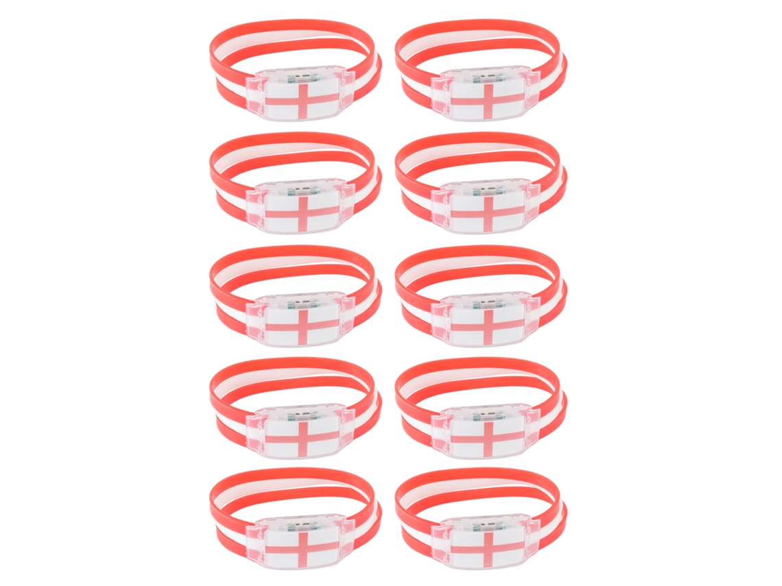 Pulseira Luminosa Bandeira Nacional (churrasqueira Torcida)