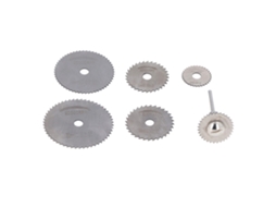 Conjunto De Serras Circulares De Aço Rápido Laxiscreed Para Cortar Metais, Plásticos E Madeira Fina