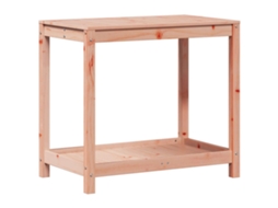 Potting Table, Potting Tables Vidaxl Marrom Madeira De Douglas (82.5 X 50 X 75 Cm)