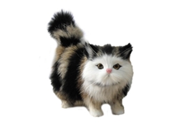 Muñeco De Gato Peluche Fluffy Brinquedo De Peluche Decoração Para Mesa Decoração De Lar Natal