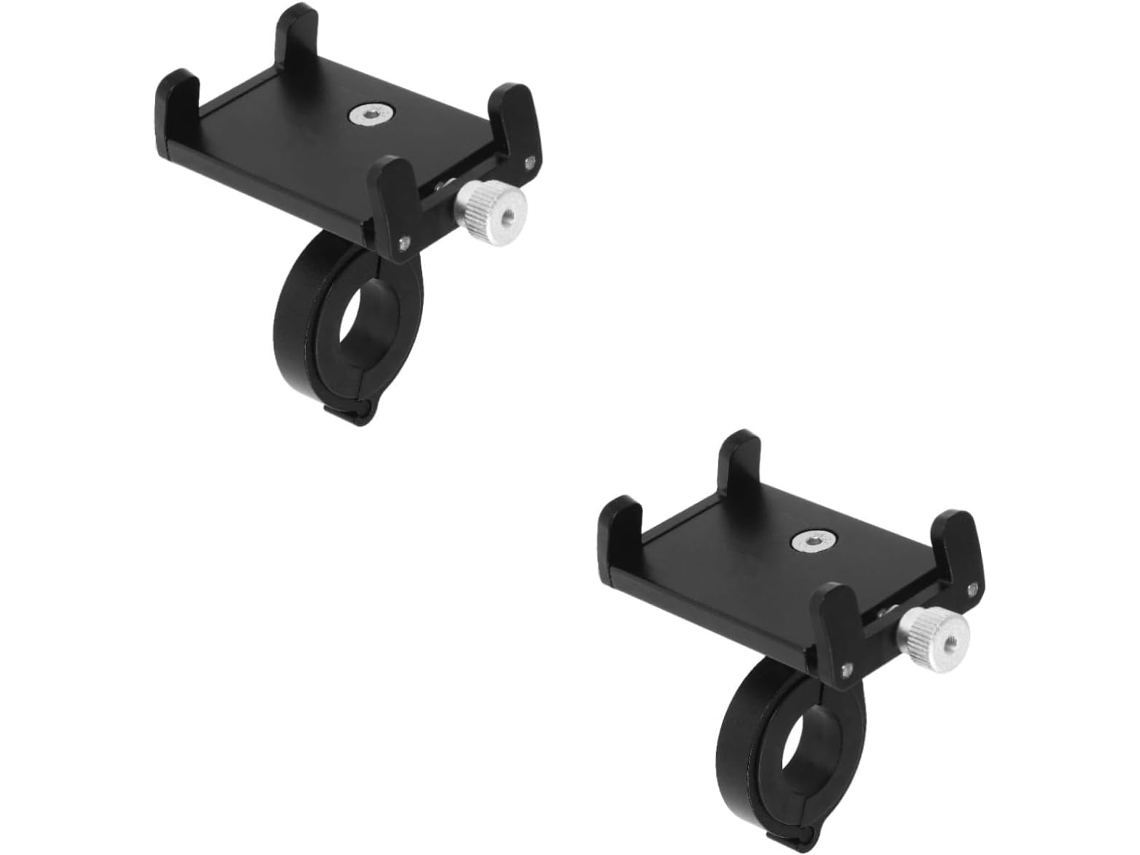 Suporte Para Celular Com 2 Peças, Fixação No Guidão E Apoio Frontal.