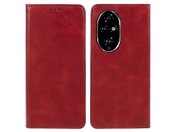 Capa De Couro Com Textura De Bezerro Para Honor 200 Pro 5g