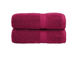 Wash Towel, Wash Towels Vidaxl Vermelho Algodão (30 X 30 Cm)