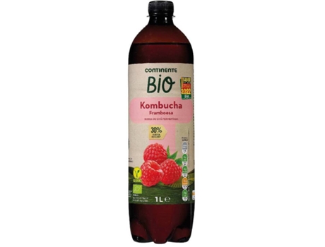 Bebida Kombucha Framboesa CONTINENTE BIO 1 lt