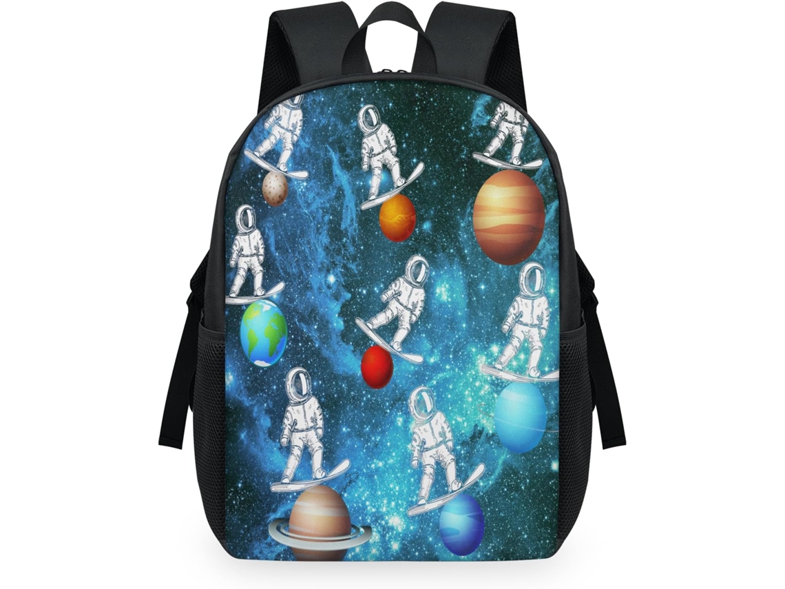 Mochila Tropicallife Galaxy Planet para Crianças 32 5 X 15 X 44 9 Cm Tecido de Malha Impermeável e Fácil de Li