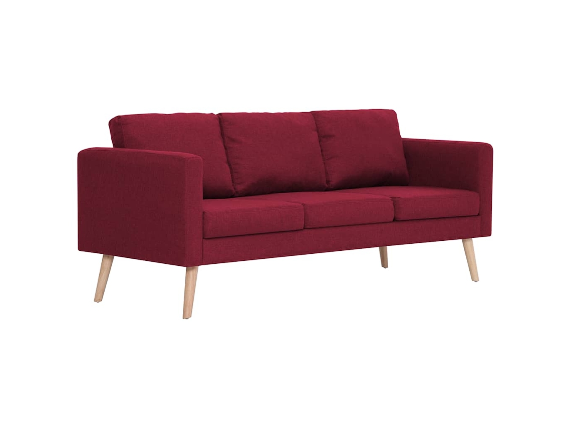 Sofa, Sofas Vidaxl Vermelho Tecido (n/a)
