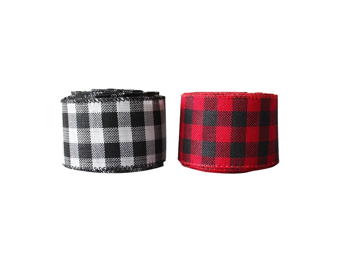 Fitas de Linho Vermelho, Preto e Branco LAXISCREED