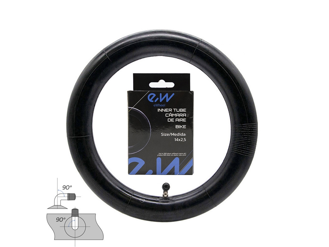 Camara De Ar 14x2 5 Valvula Curva 90ºx90º Ewheel