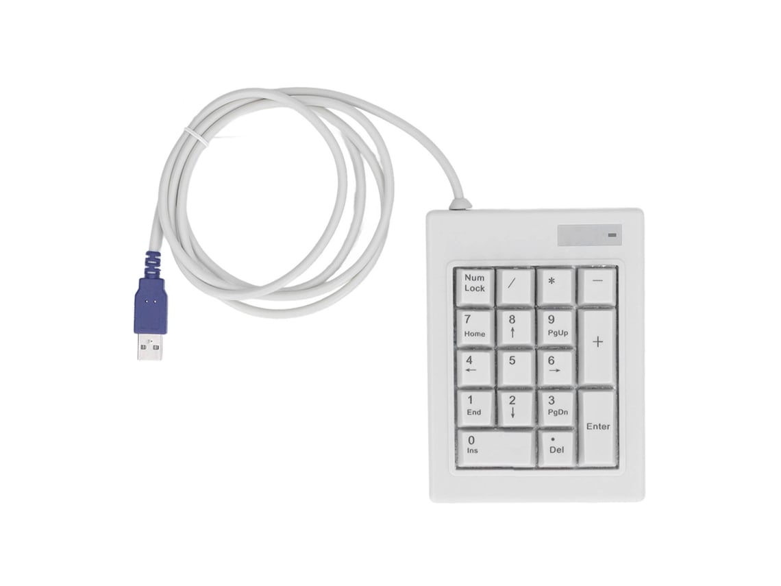 Teclado Numérico Mecânico 17 Teclas Usb | S/MARCA