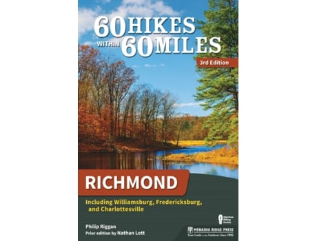Livro 60 hikes within 60 miles: richmond de philip riggan (inglês)
