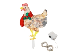 Luzes Led Decorativas Frango Natal Cachecol Worten