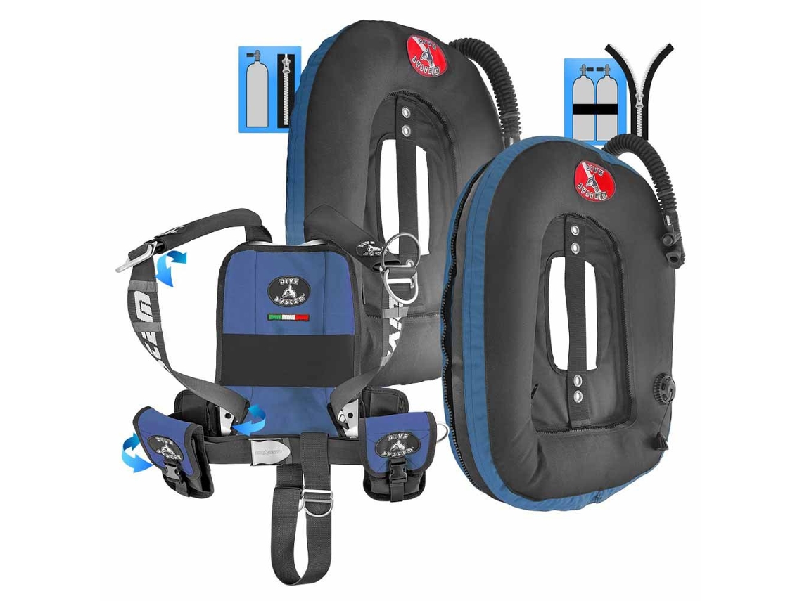 Colete Quikly Moby Azuldive System