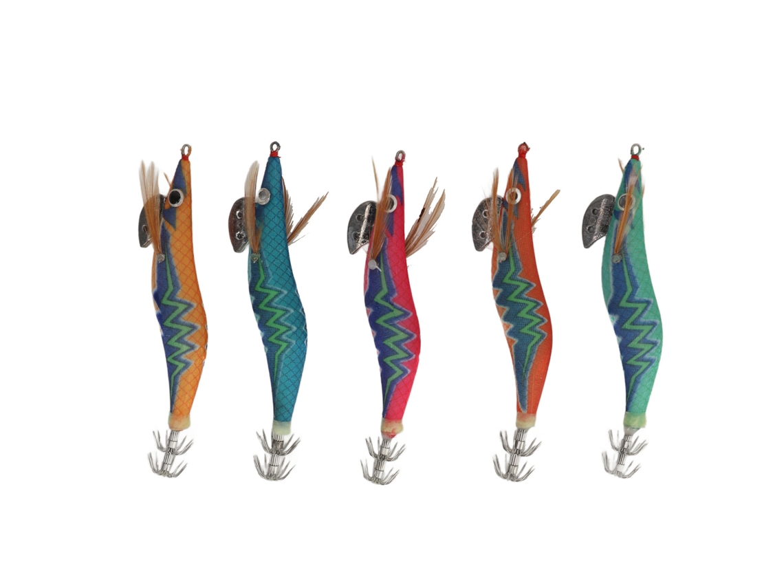 Isca de Camarão Luminosa 5pcs para Pesca
