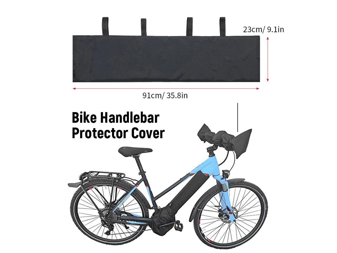 Capa Universal Laxiscreed Para Guidão De Bicicleta Elétrica Com Proteção Total