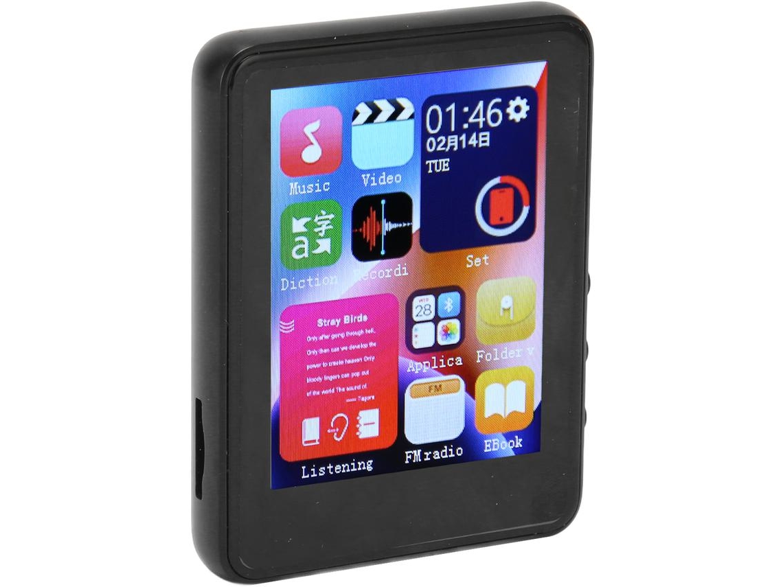 Leitor Mp3 Bluetooth YIZHOOD X6 2.4Inch 4G Ram 128G Tf Card Perto