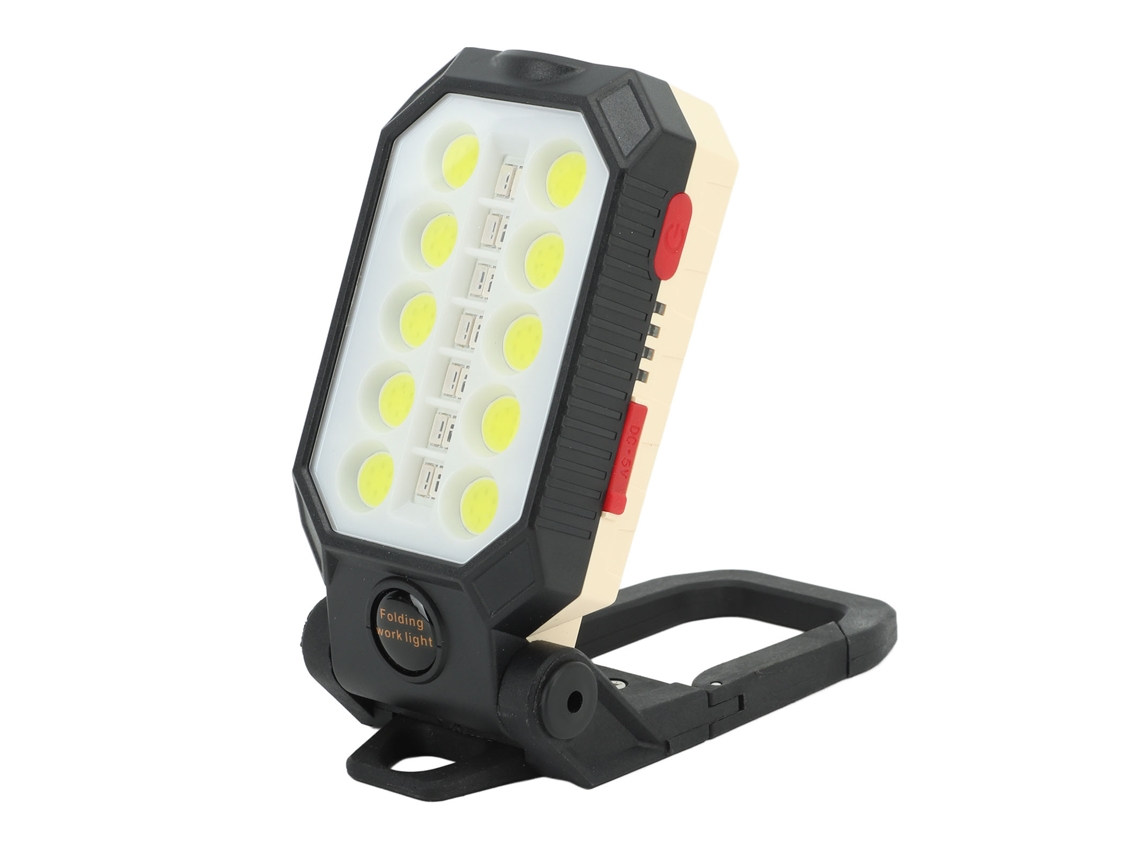 Laxiscreed Holofote De Trabalho Led Ajustável Com Ângulo E Fixação Magnética