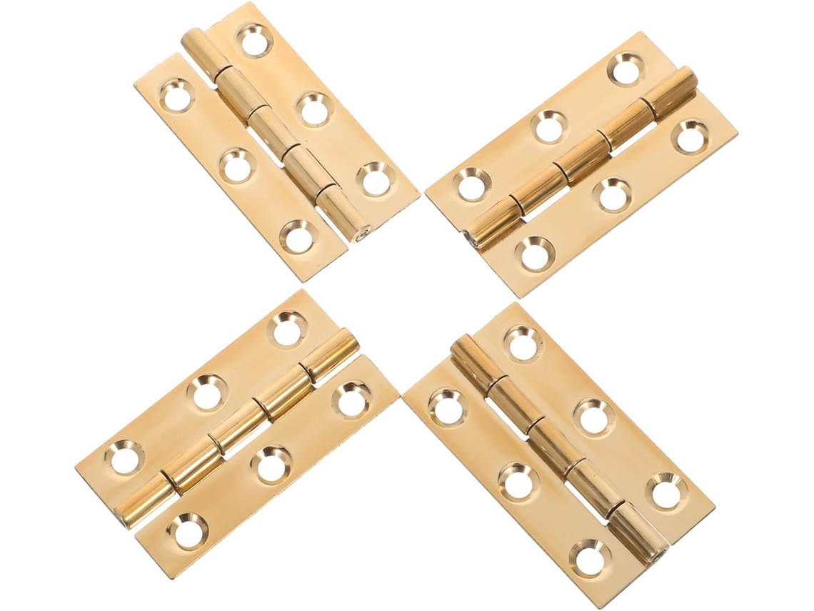 Angooil De Cobre, 4 Peças, Design Plano, Para Armários E Móveis, Com
