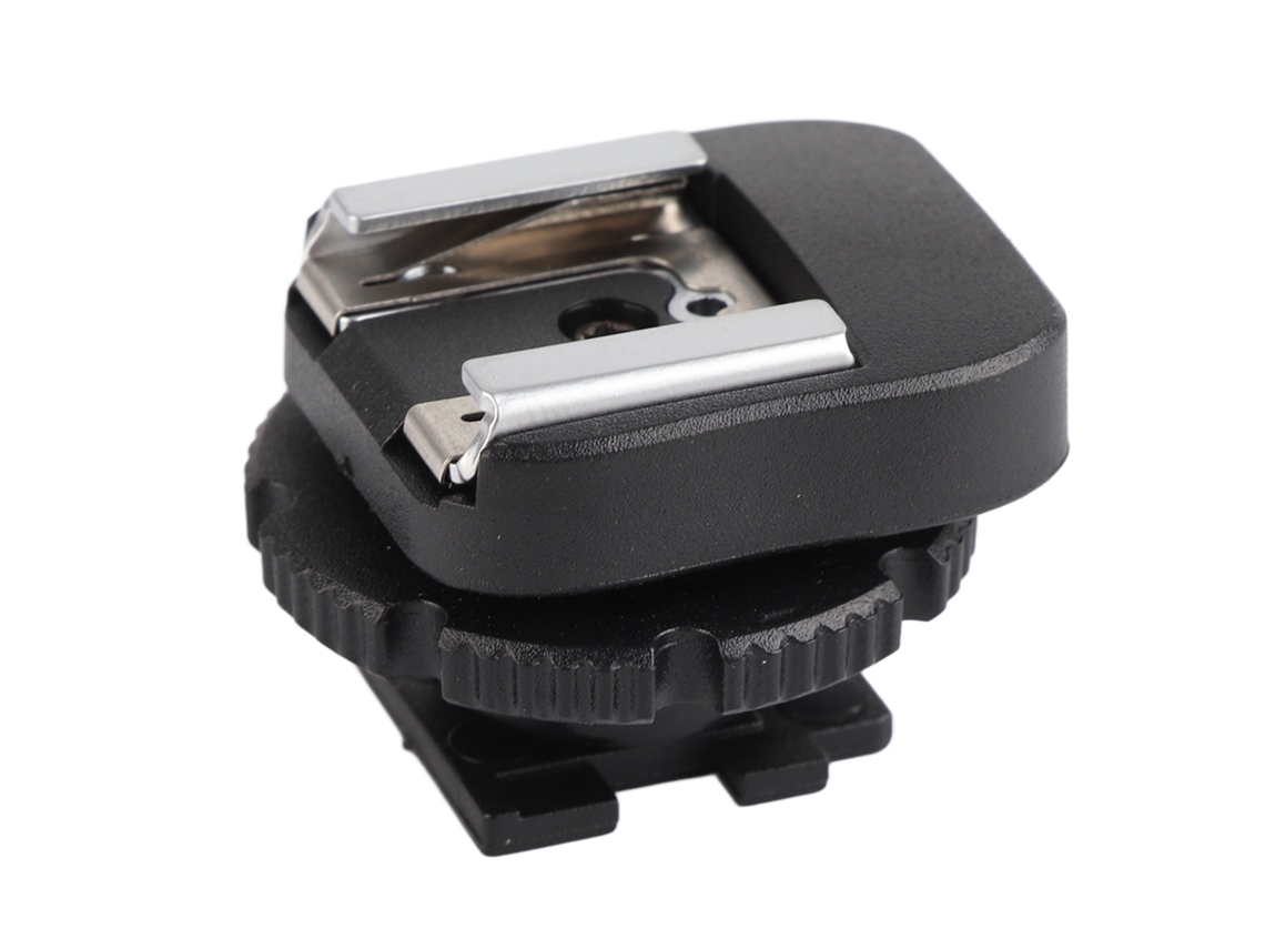 Adaptador de sapata de flash CSM-3 em ABS preto para câmera de vídeo LAXISCREED