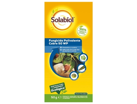Fungicida Polivalente Cúprico SOLABIOL 50G