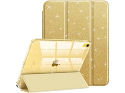 Capa De Proteção Para Tablet, Compatível Com Ipad 10ª Geração De 10,9 Polegadas 2022 / Ipad (a16) 11ª Geração 2025, Acordar/dormir Automático, Dourado