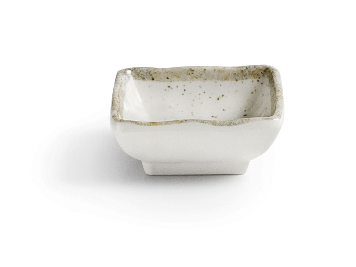 Bacia Quadrada Earth Melamina 7.2X3 cm 30 Ml