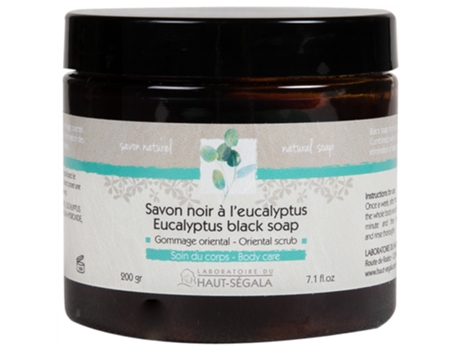 Sabonete Eucalipto Preto 200 G LABORATOIRE DU HAUT-SÉGALA