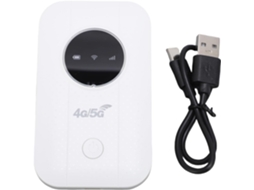 Roteador Wi-fi 4g Lte Com Bateria De 3650mah Para Mais 10 Horas Uso,