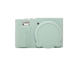 Capa Para Panasonic Zs99/tz99, Material Silicone Suave Verde Czhhmart