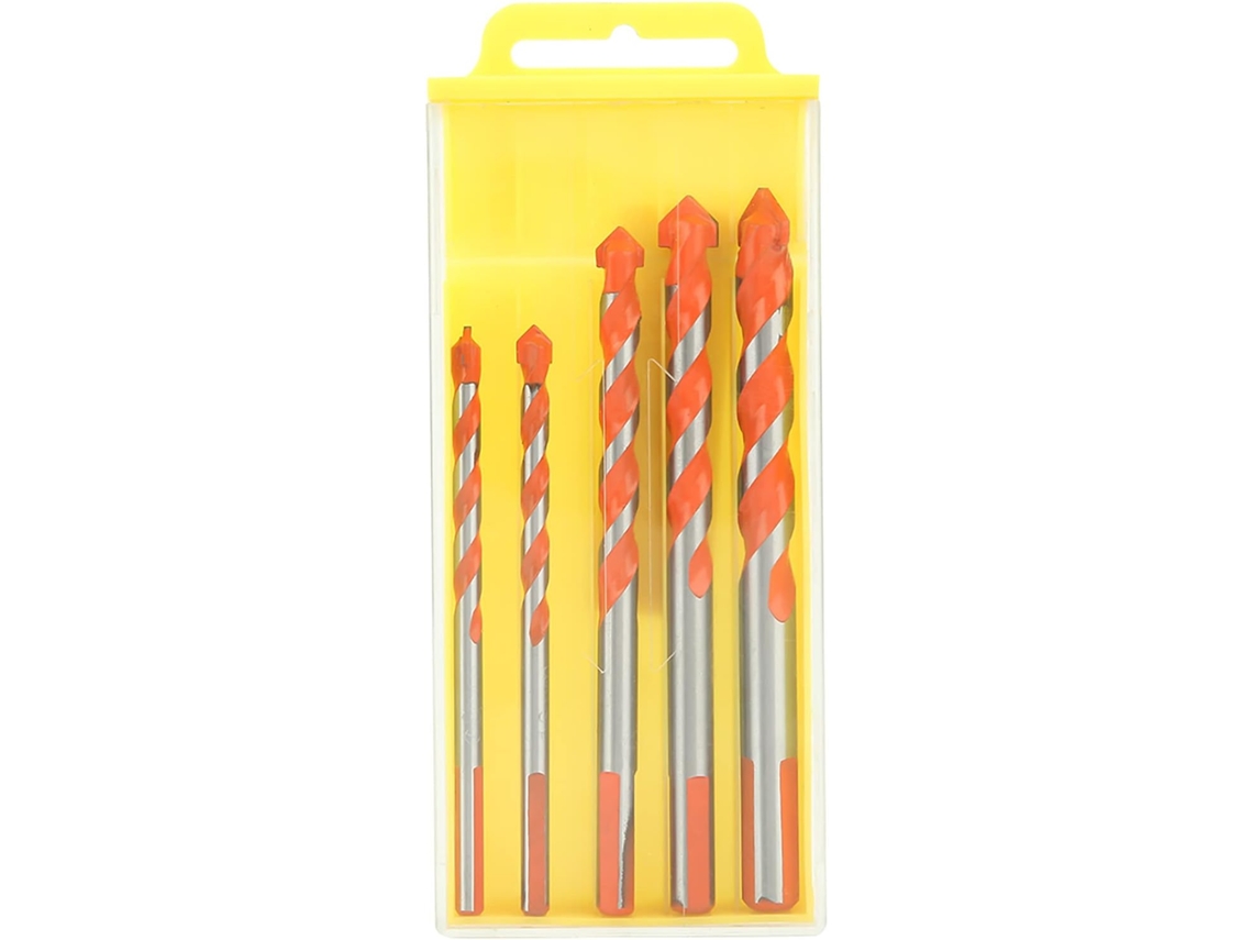 Brocas Espirais De Alta Eficiência Com Cabo Triangular, Amplamente