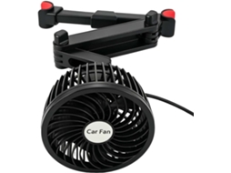 Ventilador Para Banco Traseiro De Carro Com Fluxo Ar Ajustável 2