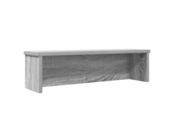 Vidaxl Rack Cozinha Empilhável Preto 50x15x16 Cm Madeira Engenheirada
