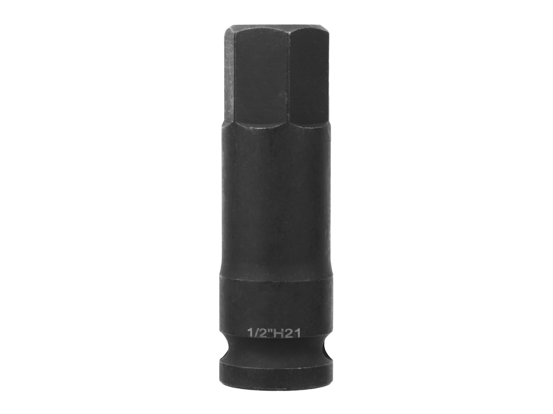 Chave De Impacto 1/2 Polegada H21 Bit Socket Aço Cromo Molibdênio Acessório Ferramenta Aérea