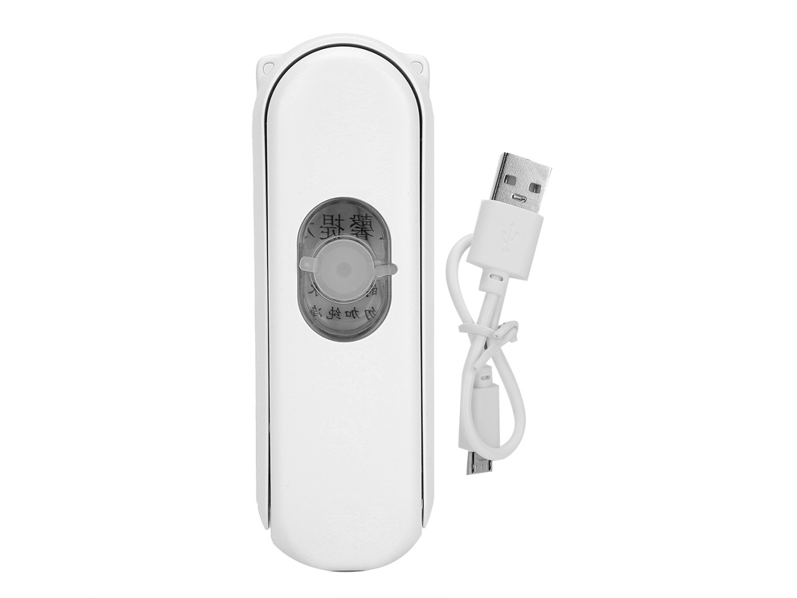 Mini Cooling Fan Portable Usb Rechargeable Spray 20ml White