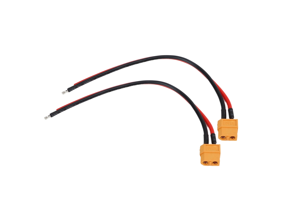 2pcs Cabo Adaptador de Energia Silicone Xt60 Macho, Incombustível, para Carro Elétrico, Awm14 S/MARCA