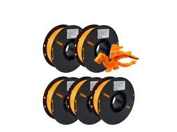 Filamento Para Impressora 3d, Cores Mistas, Material Pla,5kg Laranja Oem