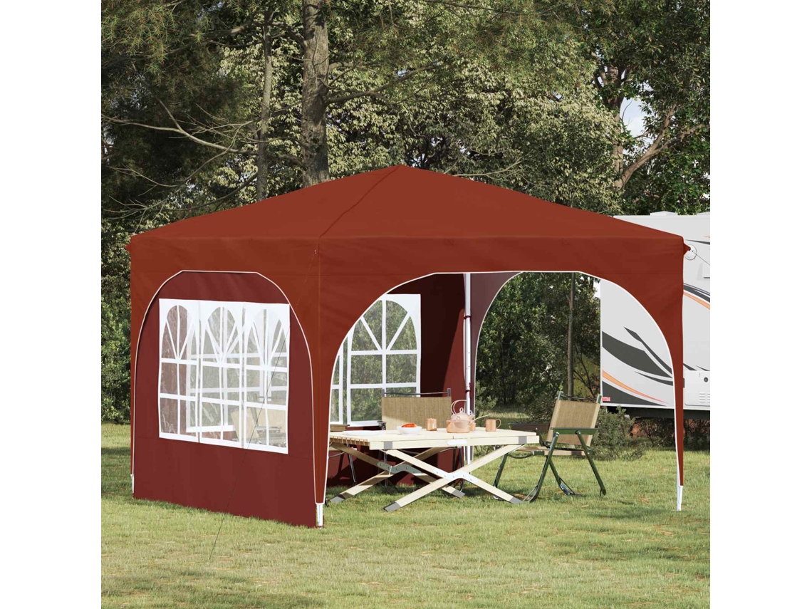 Vidaxl Tenda De Festa Pop-up 290 X 290 X 245 Cm Terracota