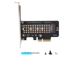 Adaptador Ngff M.2 Nvme M.2 Para Pcie3.0 Pcie 4x, Chave M Ngff Luz Dourada (ph32)