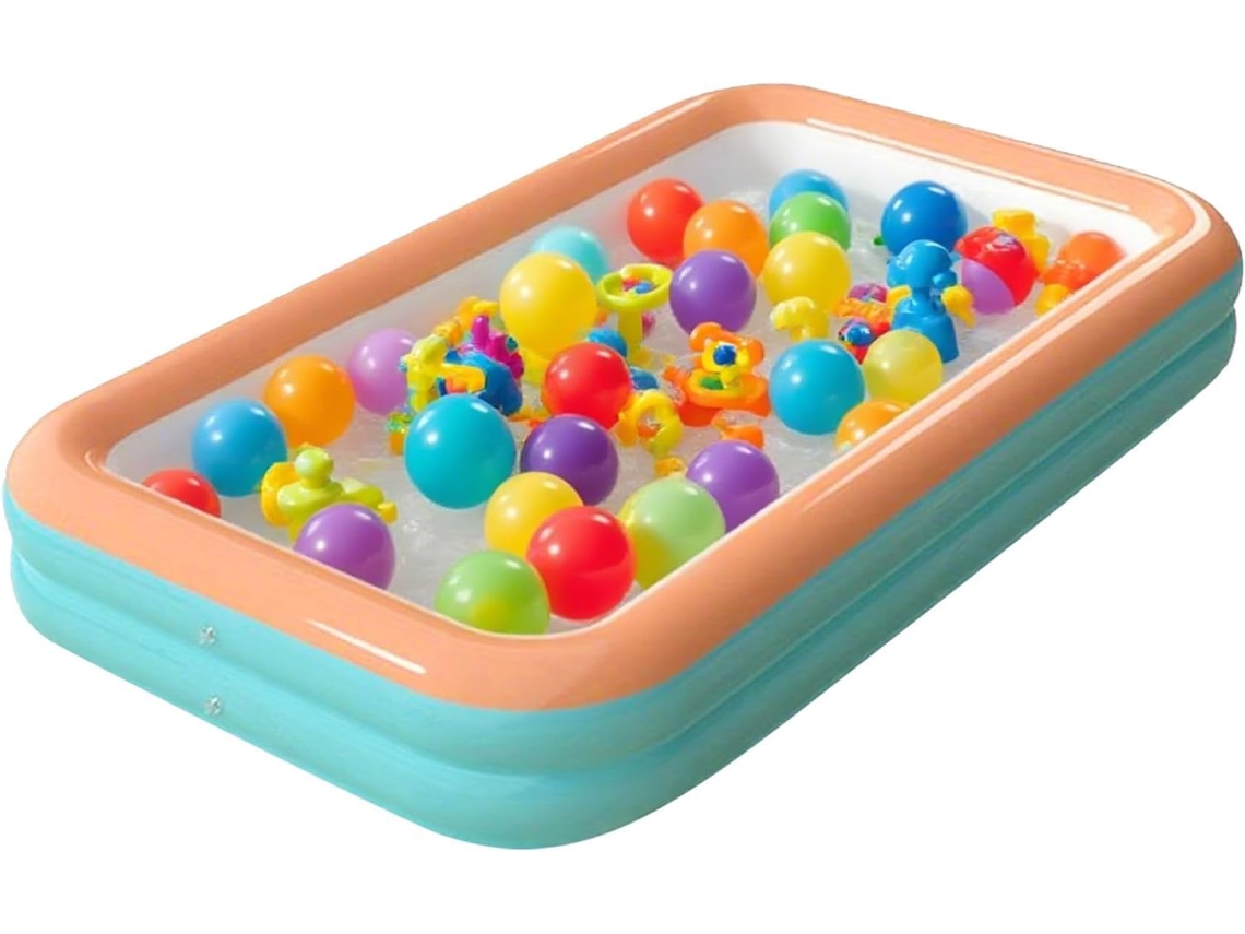 Piscina Inflável Redonda para Crianças Pequenas CHABERLU