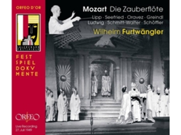 CD Lipp/Seefried/Greindl/Ludwig/Furtwängler/WP/+ - Die Zauberflöte (GA) (3CDs)