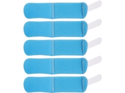 Pulseiras de identificação para bebês Villcase, conjunto de 5 unidades, pulseira de esponja ajustável para recém-nascidos.