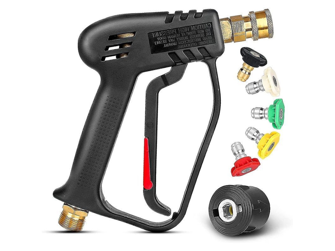 Pistola de Lavadora de Alta Pressão 4000 Psi com 5 Bicos Intercambiáveis para Karcher K2-k7
