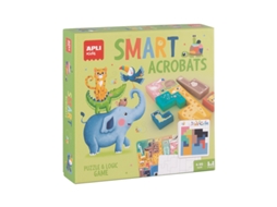 Juego De Logica De Madera Smart Acrobats 25 Pzas