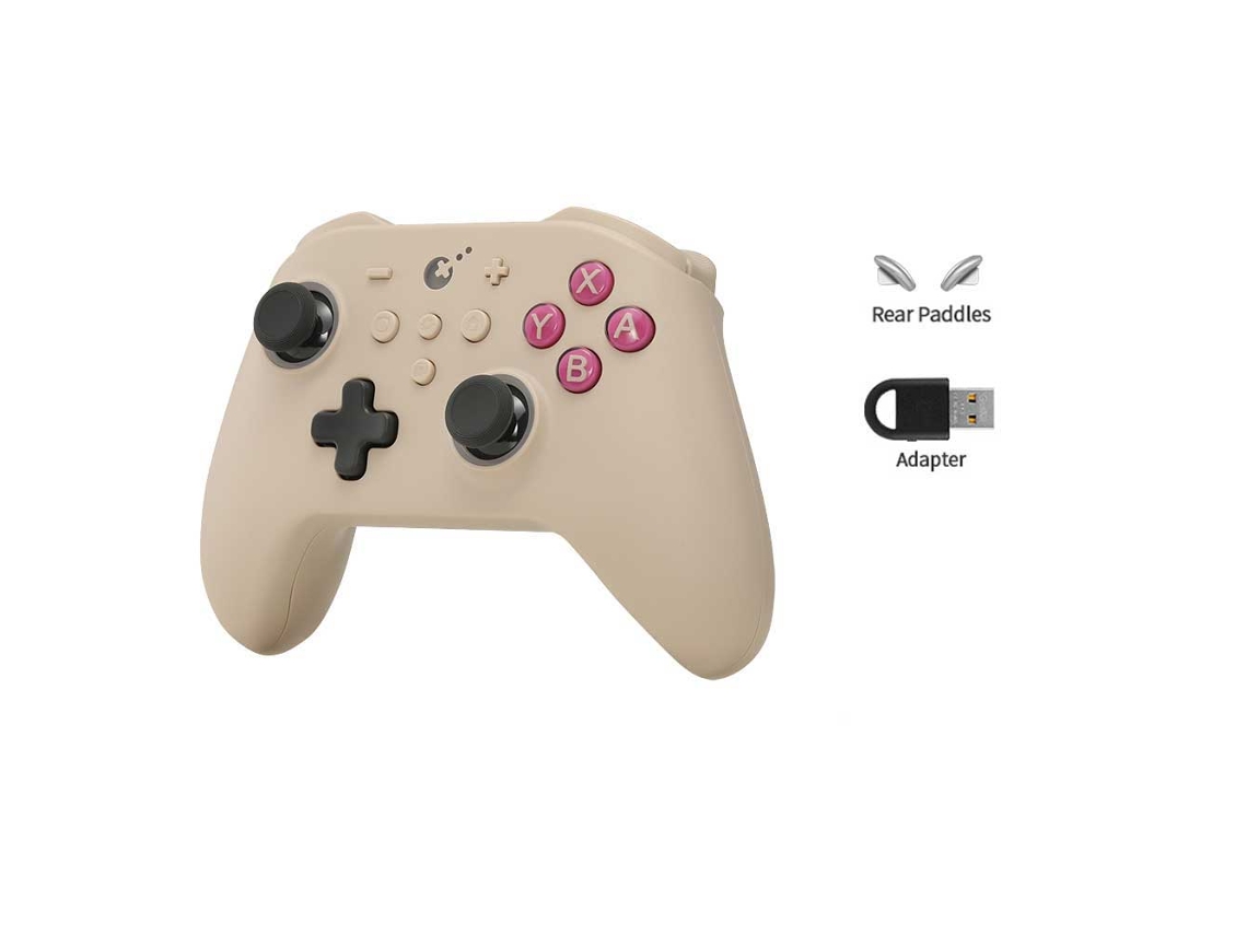 Controle Sem Fio Pro Com Joystick E Gatilhos Hall Effect, Compatível Com Windows, Nintendo Switch, Android E Ios. Aeuzwr